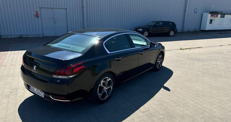 Peugeot 508 cena 42500 przebieg: 296000, rok produkcji 2016 z Głogów małe 301